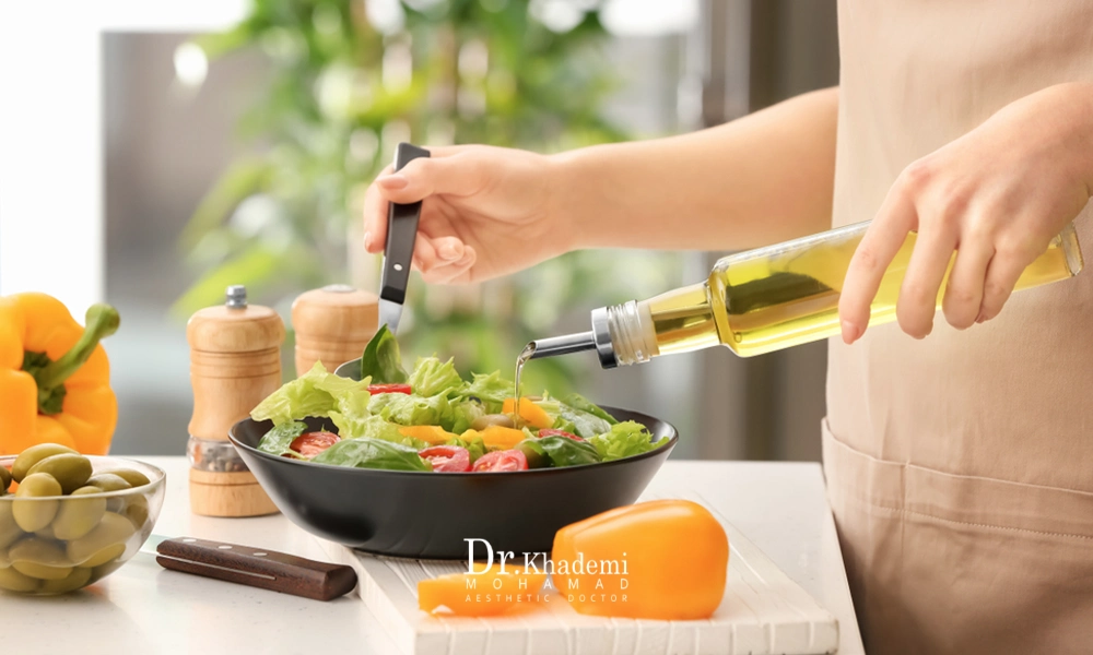 استفاده از روغن گیاهی برای سفت شدن پوست صورت 